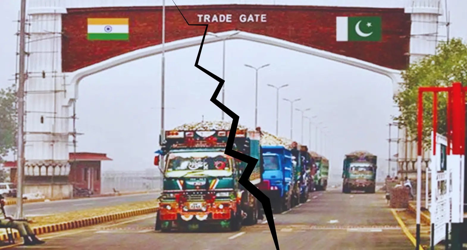 india pak trade war