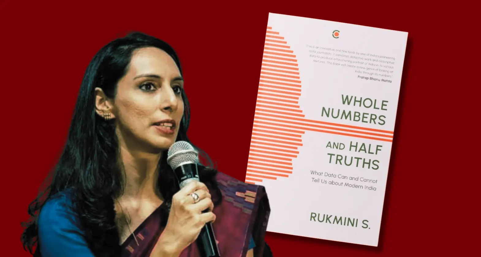 whole numbers and half truths book written by rukmini s