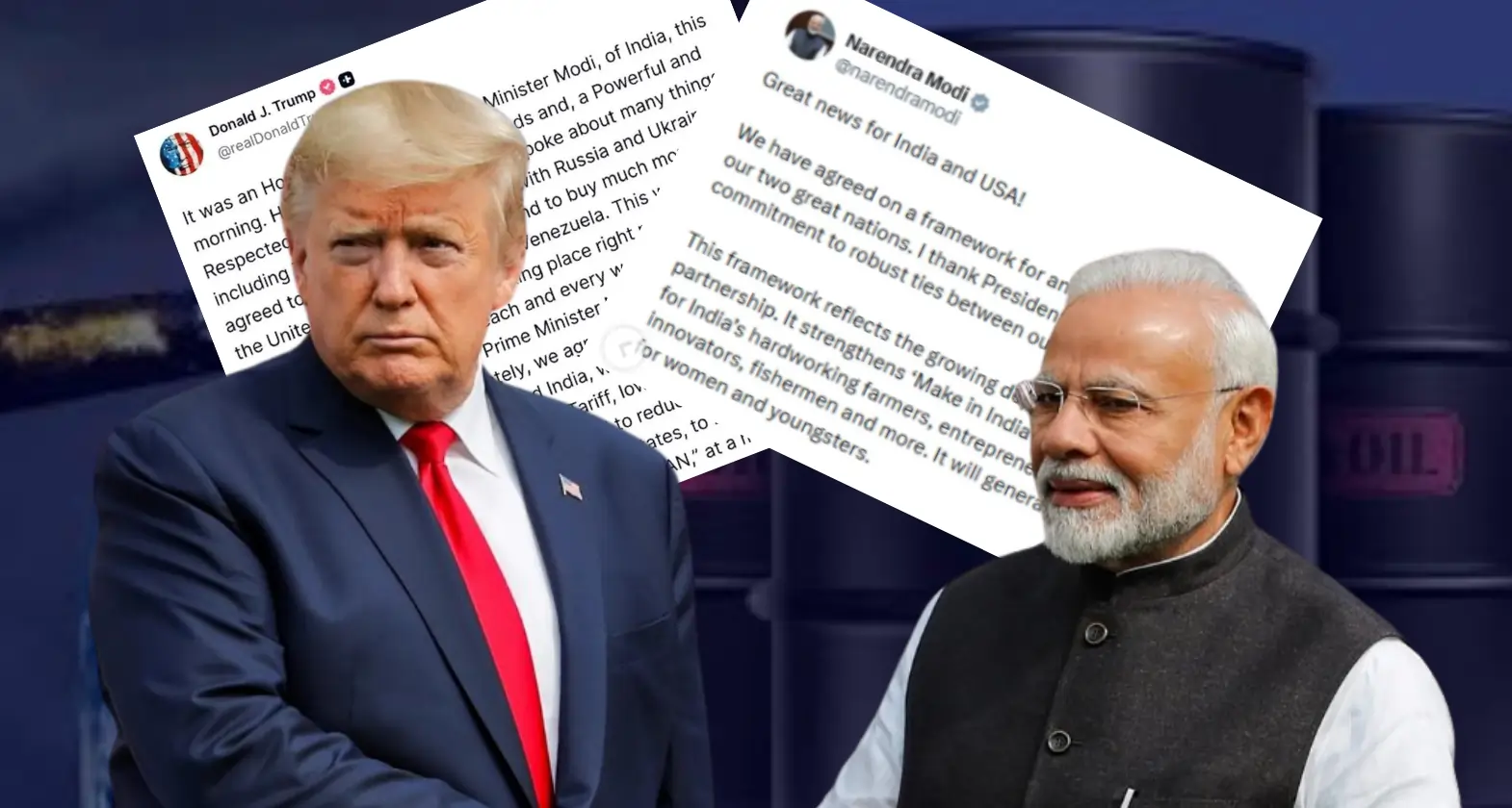 india america oil trade deal