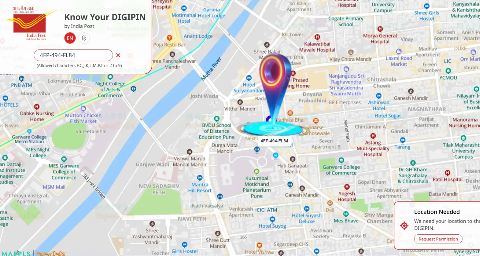 nilesh bane digipin header