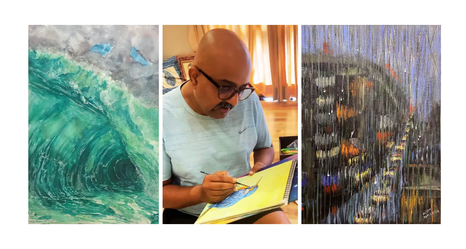 marathi actor vaibhav mangales hobby painting