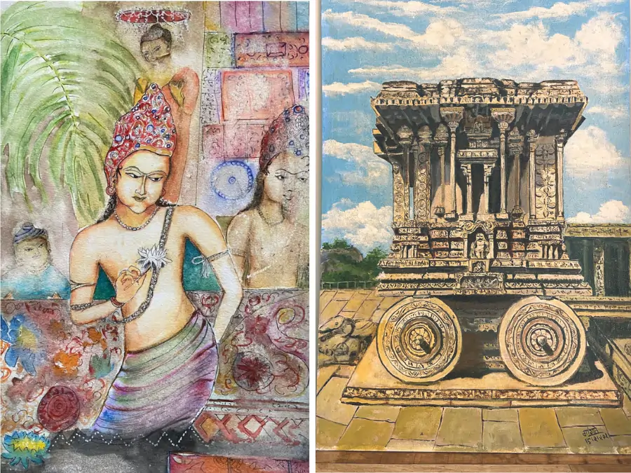 marathi actor vaibhav mangales hobby painting