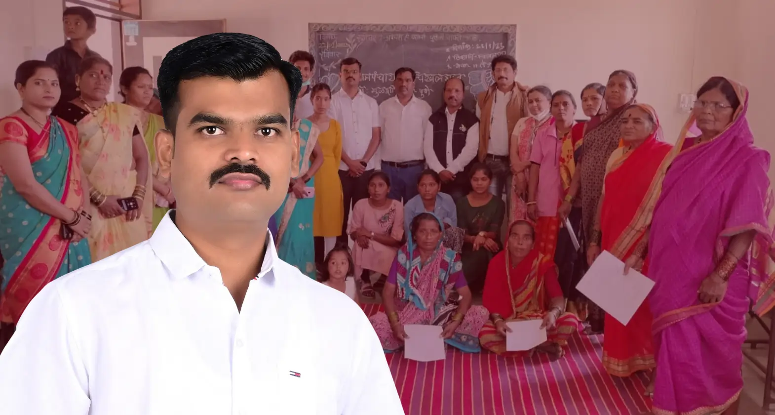 chikhalgaon sarpanch kiran fale